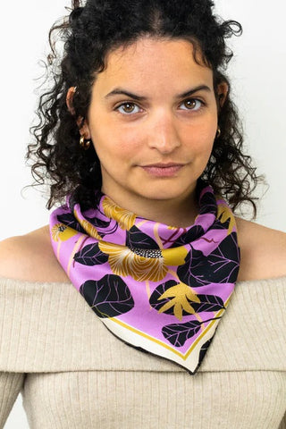 DORA NOLA Foulard en Soie 50 - Le Jardin de Rosie