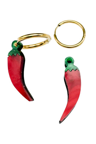 DCONSTRUCT Boucles d'Oreilles Piment