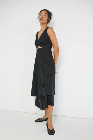 DORSALI Robe Twisted Basics - Noir
