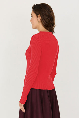 SKFK Cardigan Ekilore - Rouge