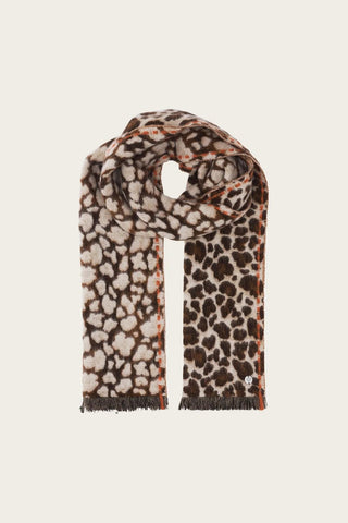 FRAAS Foulard en Laine Léopard