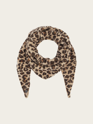 FRAAS Foulard Triangulaire Léopard