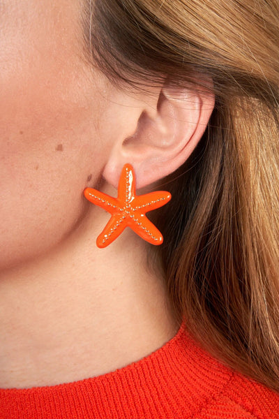 COUCOU SUZETTE Boucles d'Oreilles Étoile Métal