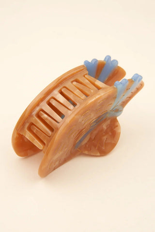 COUCOU SUZETTE Hair Clip - Straw Hat