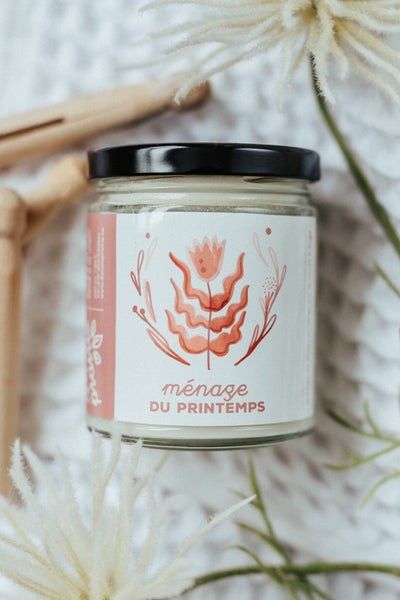 DANS LA PRAIRIE Bougie Ménage de Printemps