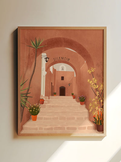 ITSFUNNYHOWWW Poster - Monasterio de Santa Catalina 