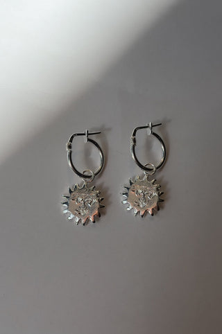 BILAK JEWELRY Sun Earrings - Sterling Silver