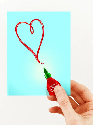 VALERIE BOIVIN Wish Card - Sriracha