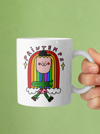 PROJET SPECIAL Tasse - Printemps