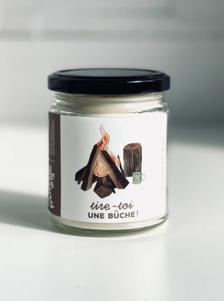 IN THE PRAIRIE Candle Pull yourself a Log