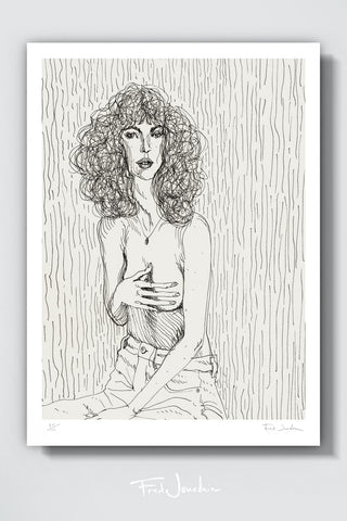 FRED JOURDAIN Magnolia Poster