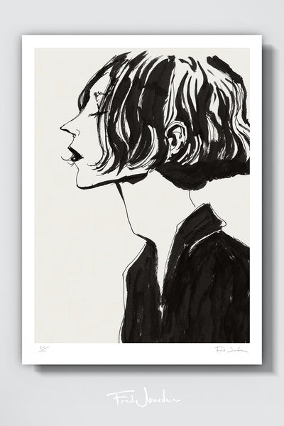 FRED JOURDAIN Affiche Mod Girl