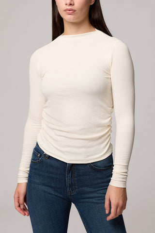 MAVI T-Shirt Manche Longue - White Alys