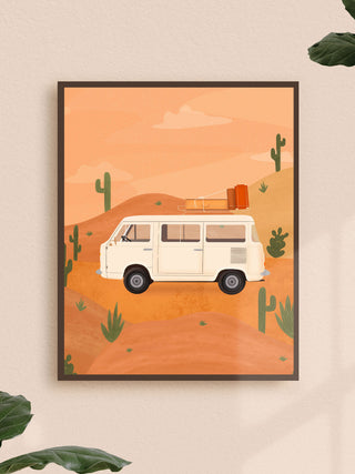 ITSFUNNYHOWWW Poster - Van Life 