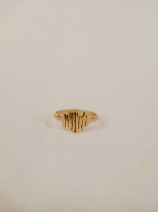 HAWKLY Bague Driftwood - Bronze