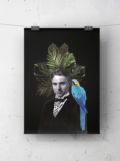 CHÈRE SIMONE Affiche Charlie Chaplin