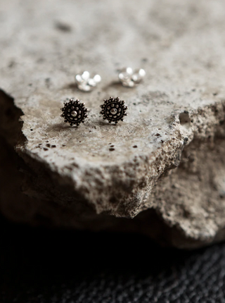 NOIR KALA Boucles d'Oreilles Mandala