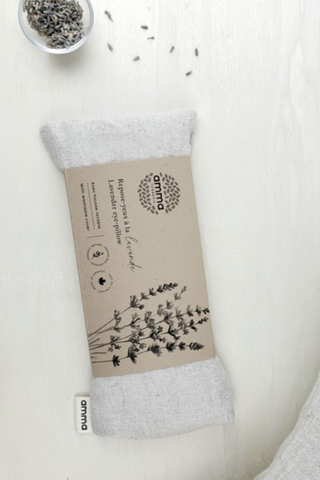 AMMA THERAPIE Repose-Yeux avec Housse Lavable