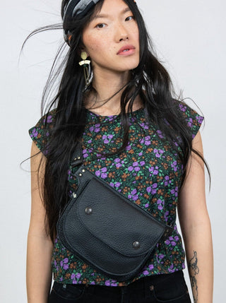 KAZAK Sac Pochette Amaru - Noir