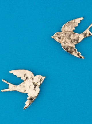 COUCOU SUZETTE Boucles d'Oreilles Hirondelle