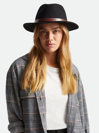 BRXITON Chapeau Messer Fedora - Noir