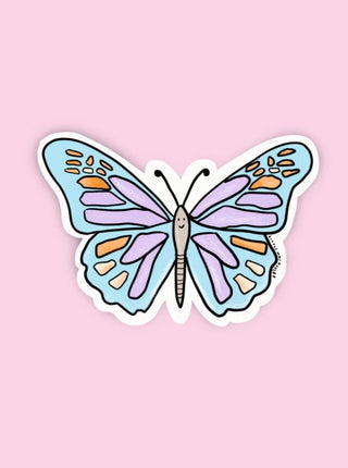 LITTLE MAY PAPERY Vinyl Sticker - Butterfly